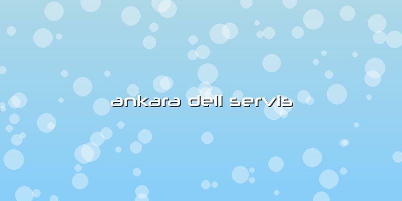 Ankara Dell Servis