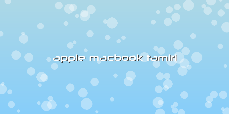 Apple Macbook Tamiri