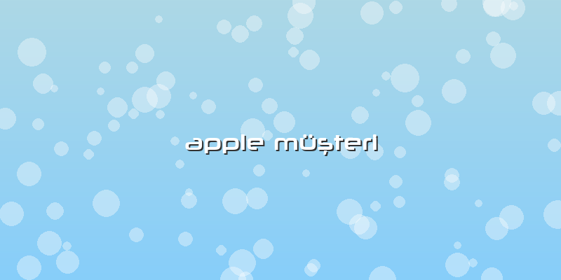 Apple Müşteri