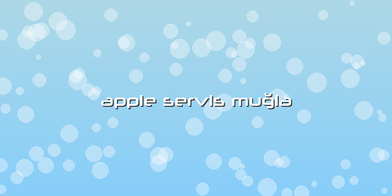 Apple Servis Muğla