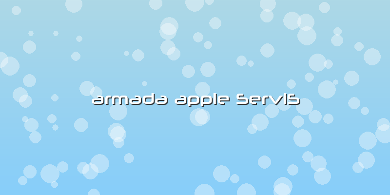 Armada Apple Servis