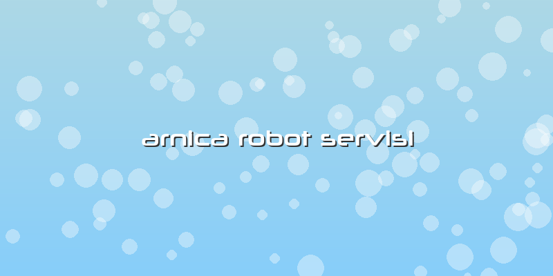 Arnica Robot Servisi