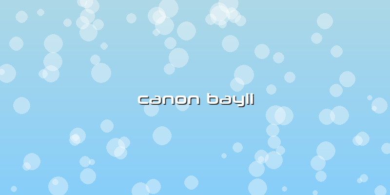 Canon Bayii