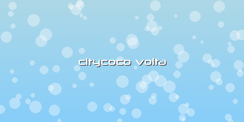 Citycoco Volta