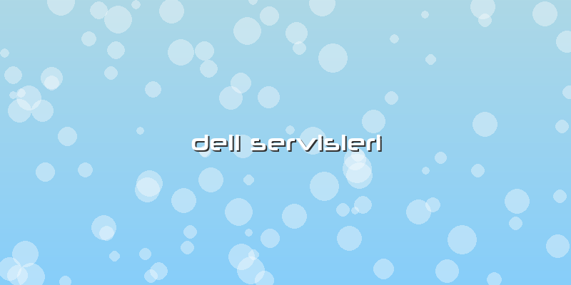 Dell Servisleri