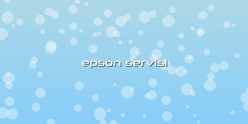 Epson Servisi
