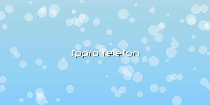 Fppro Telefon