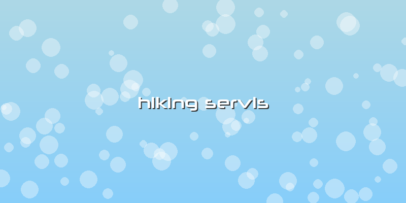 Hiking Servis