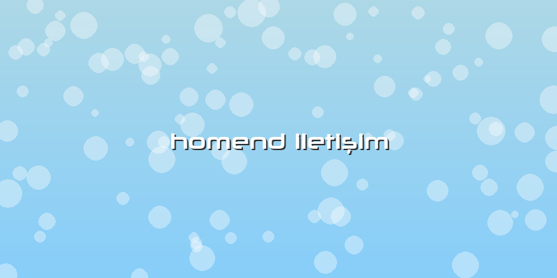 Homend Iletişim