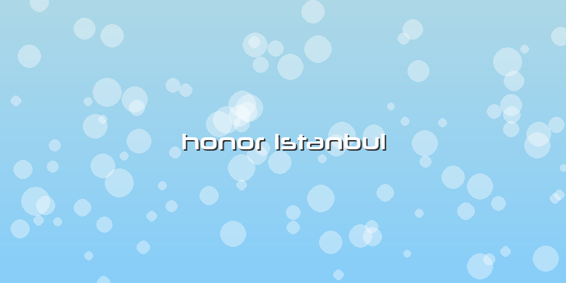 Honor Istanbul