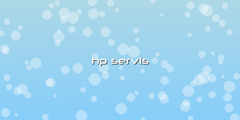 Hp Servis