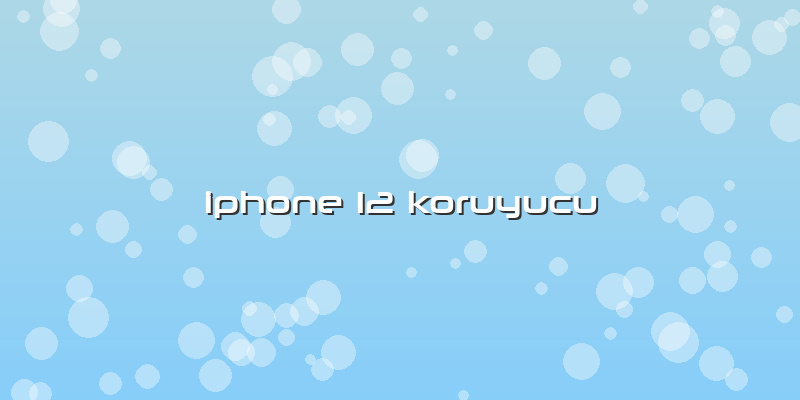 Iphone 12 Koruyucu