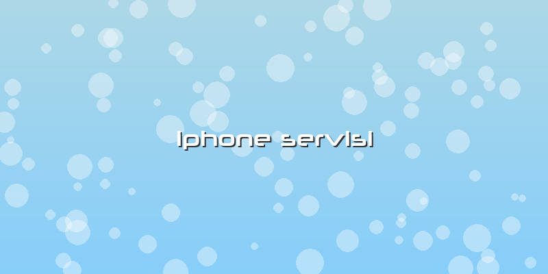 Iphone Servisi