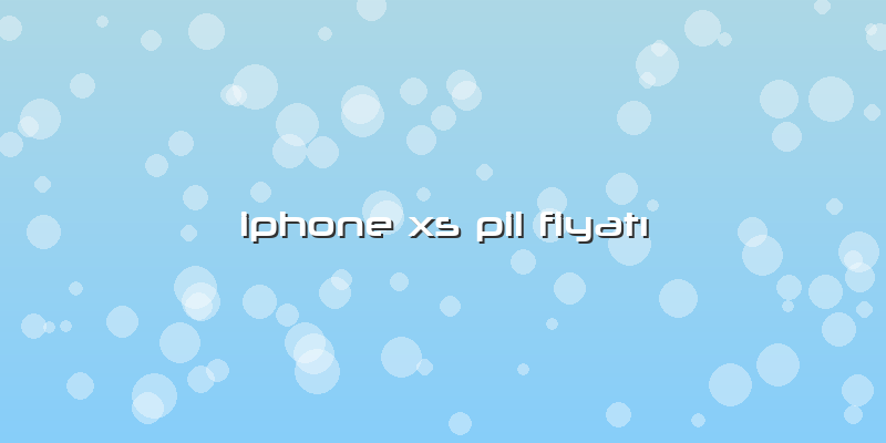 Iphone Xs Pil FiyatÄ±