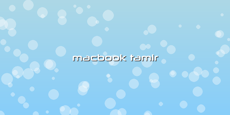 Macbook Tamir