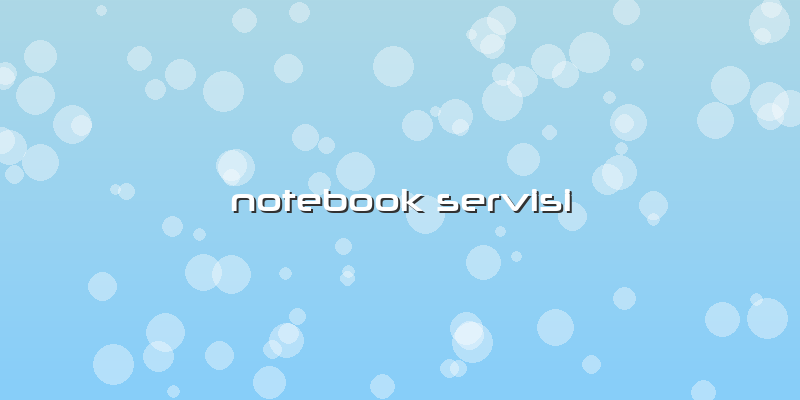 Notebook Servisi