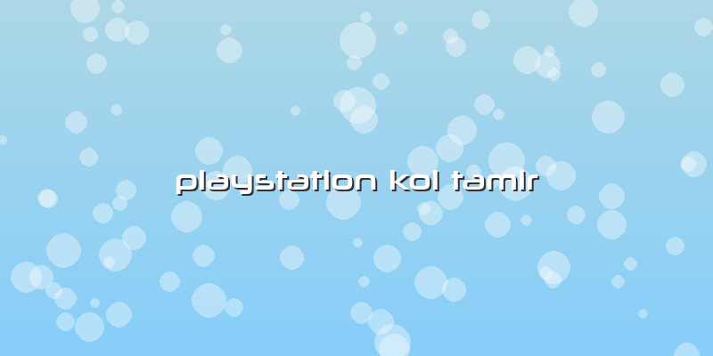 Playstation Kol Tamir
