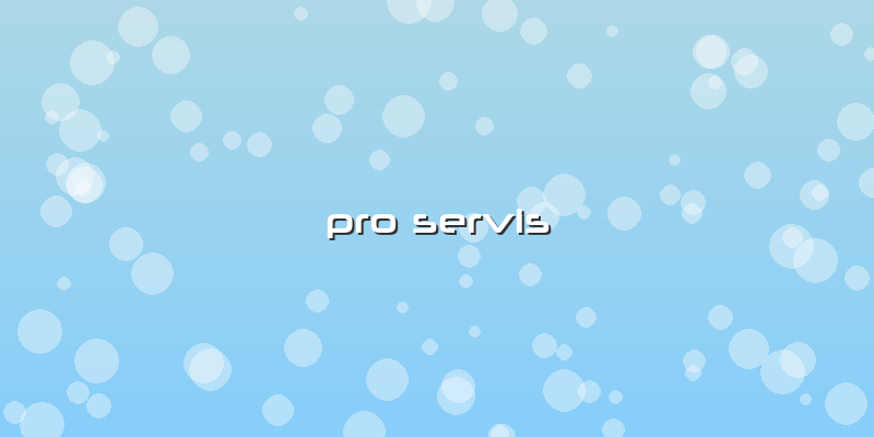 Pro Servis
