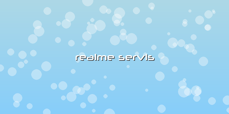 Realme Servis