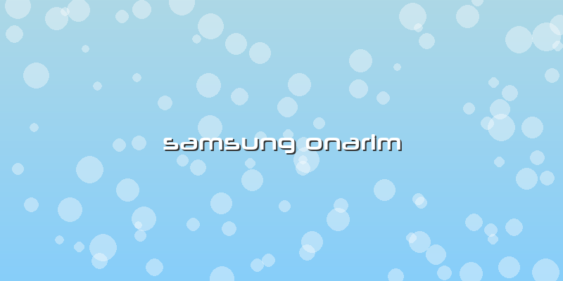 Samsung Onarim