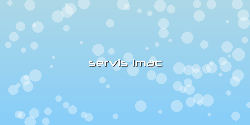 Servis Imac