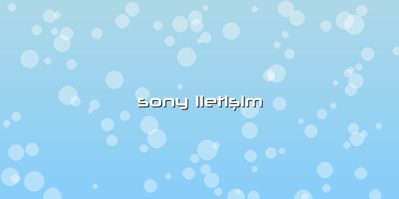 Sony Iletişim