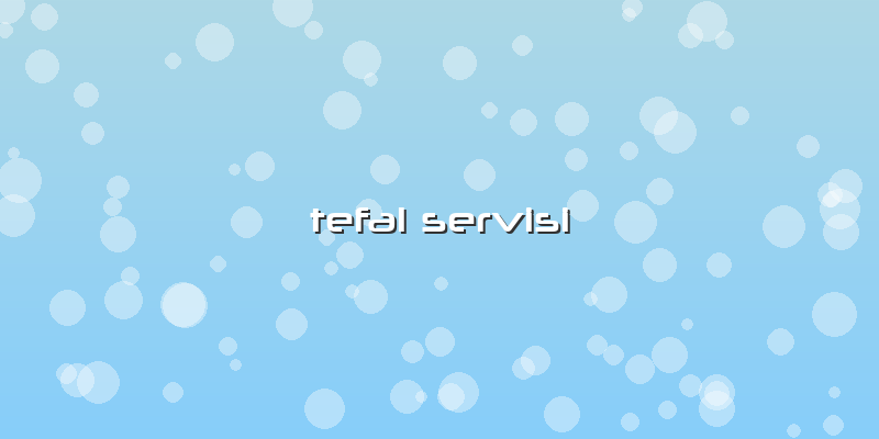 Tefal Servisi