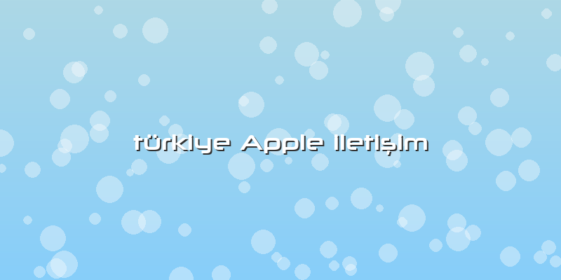 Türkiye Apple Iletişim