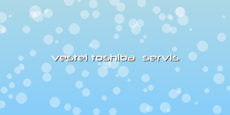 Vestel Toshiba  Servis